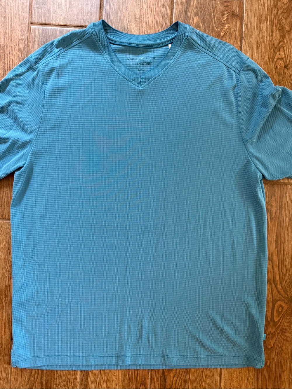 Tommy bahama island zone tencel blend V-Neck tee - Teal Blue / men’s medium